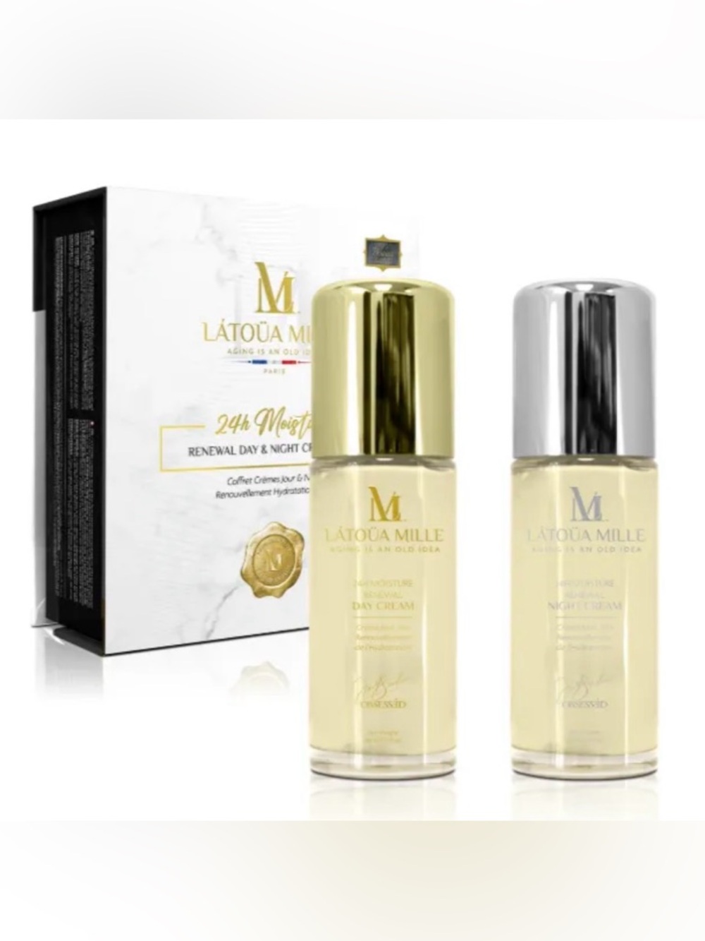 LATOUA MILLE 24H Moisture Renewal Day Cream - Retail $900